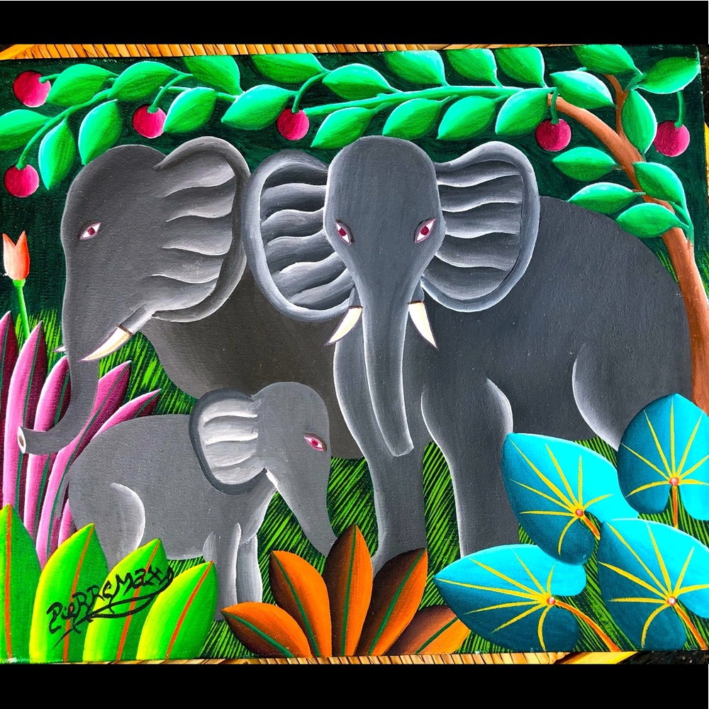 Canvas oil painting